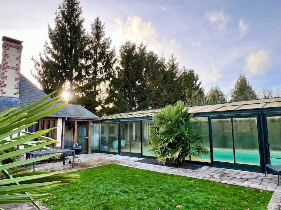 Longere Normande, Piscine Privee Chauffee Et Parc Villa Saint-Pierre-des-Ifs  Bagian luar foto