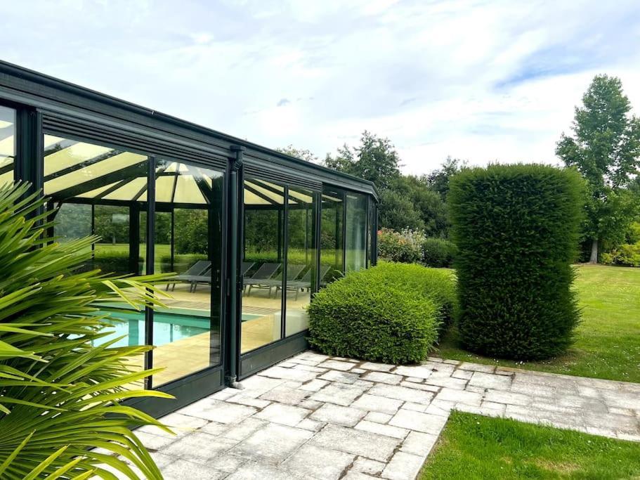 Longere Normande, Piscine Privee Chauffee Et Parc Villa Saint-Pierre-des-Ifs  Bagian luar foto