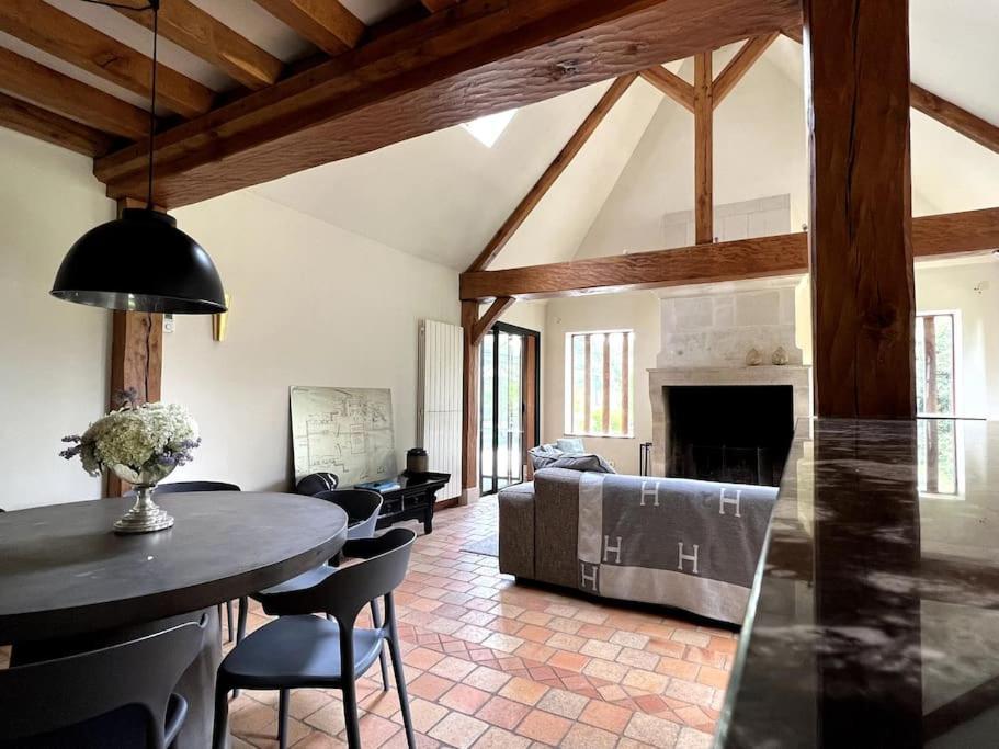 Longere Normande, Piscine Privee Chauffee Et Parc Villa Saint-Pierre-des-Ifs  Bagian luar foto
