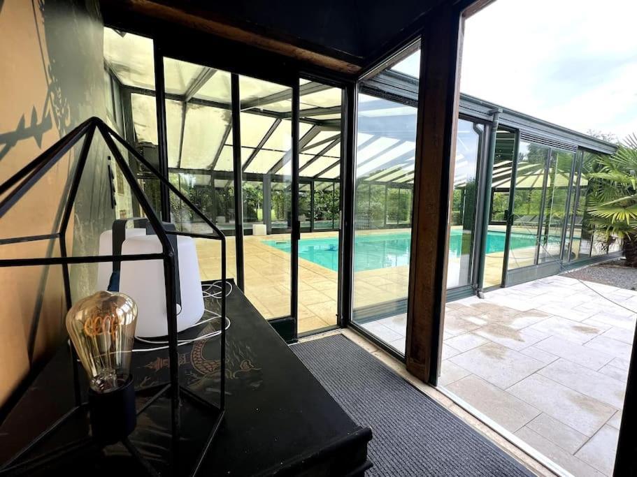 Longere Normande, Piscine Privee Chauffee Et Parc Villa Saint-Pierre-des-Ifs  Bagian luar foto